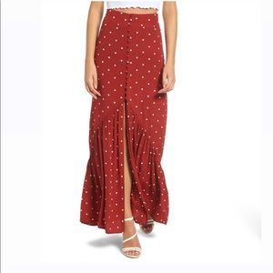 Leith maxi skirt size small